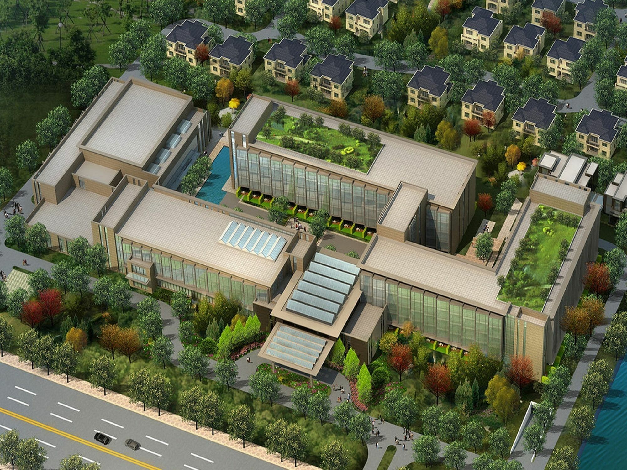 Sheraton Shanghai Chongming Hotel Exterior foto